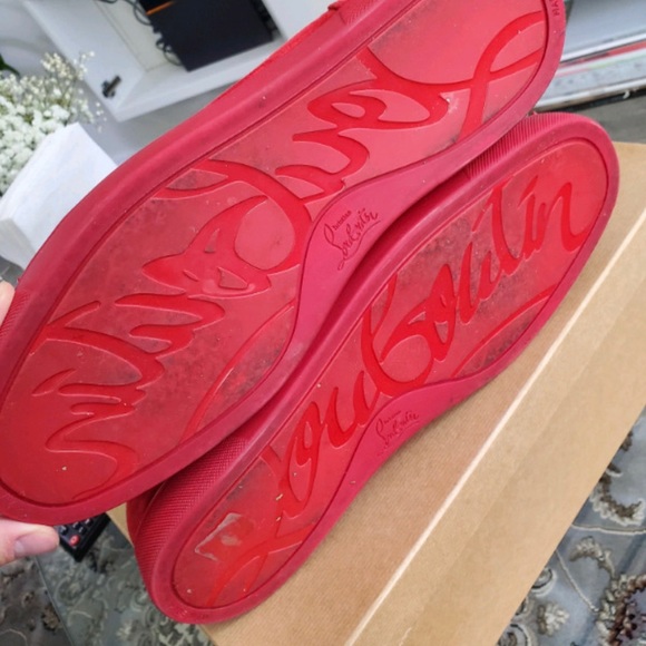 Hi! I’m selling red Christian loubitons worn once - Picture 5 of 5